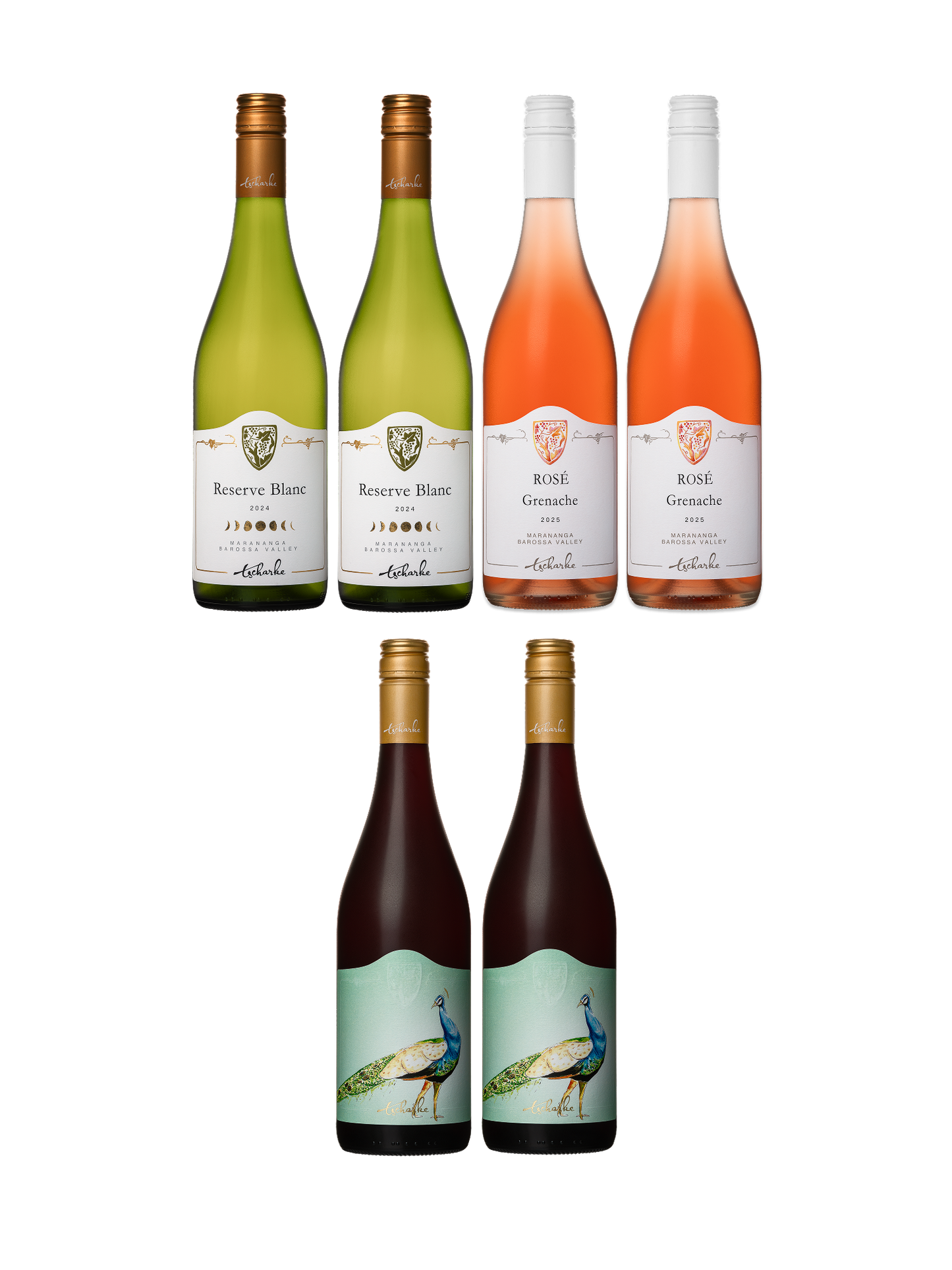 6 Bottle Christmas Pack (White)