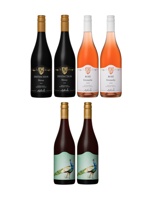 6 Bottle Christmas Pack (Red)