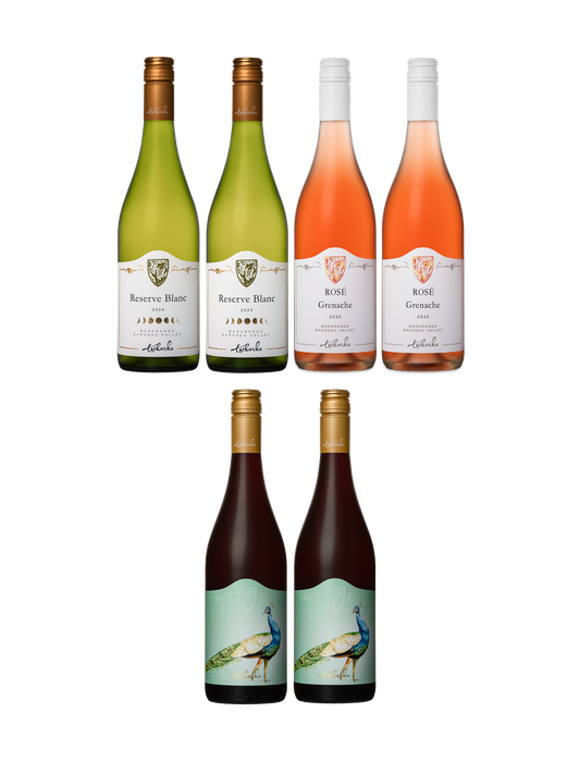 6 Bottle Christmas Pack (White)