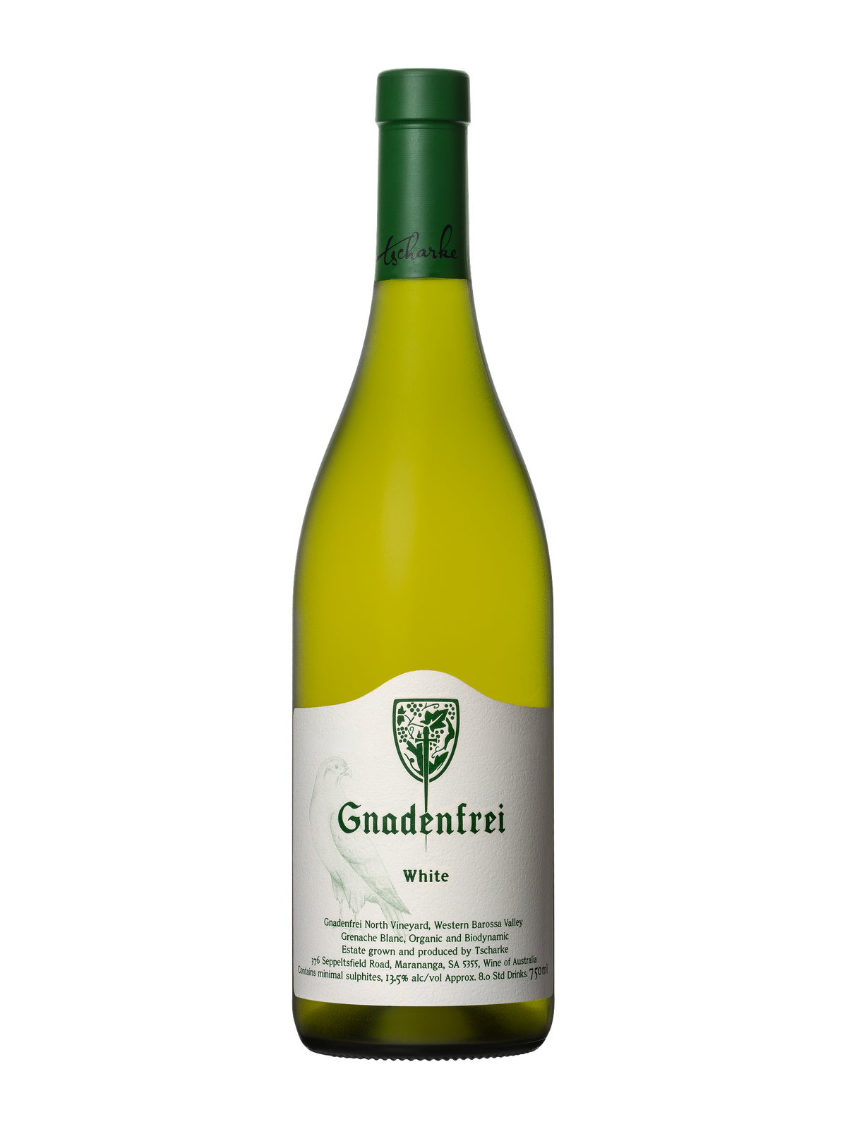 Tscharke Gnadenfrei White 2021 bottle