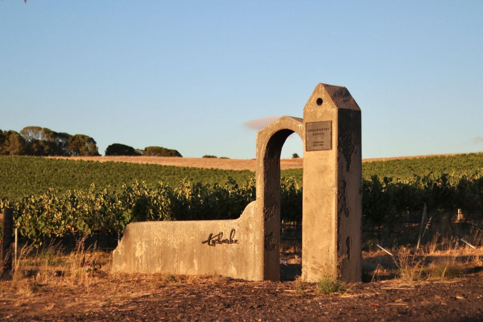 tscharke wines gate gnadenfrei south near vineyards